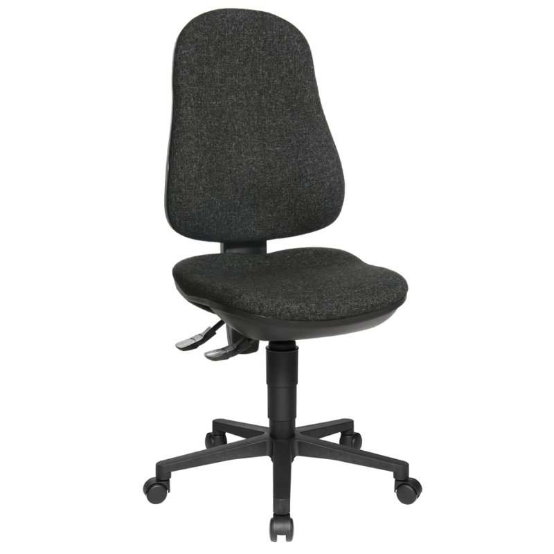 Topstar bureaustoel Point 70, antracietgrijs, ergonomisch, 110 kg draagkracht